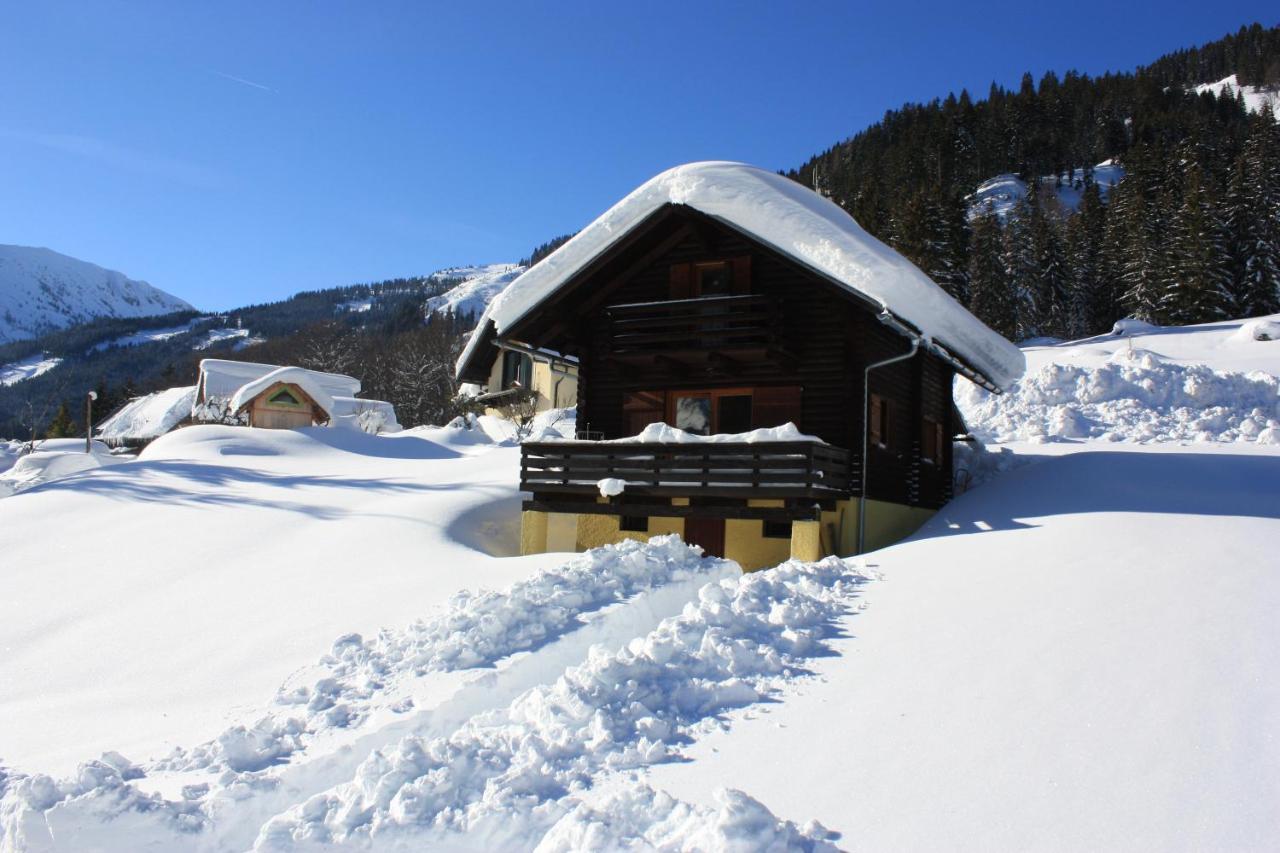 Blockhuette Radmer Villa Radmer an der Hasel Luaran gambar